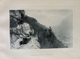 gr. Lichtdruck Jullien, Genf, 1895 - Brünig Bahn