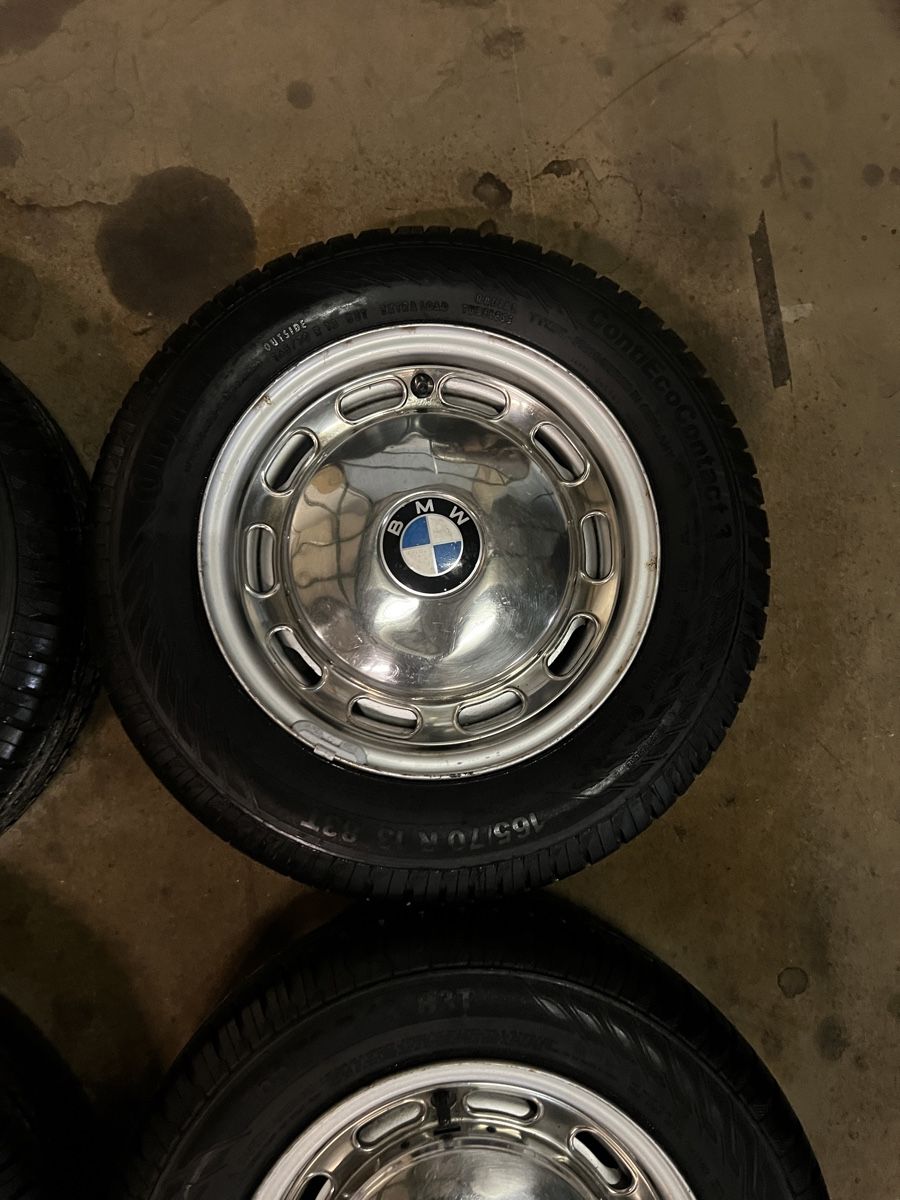 Pneumatici & Ruote complete: BMW 02 Sommerräder Original 5x13 Top Zustand E10 E6 E20 – Usato da Full-Reuenthal venduto da MB.52 3