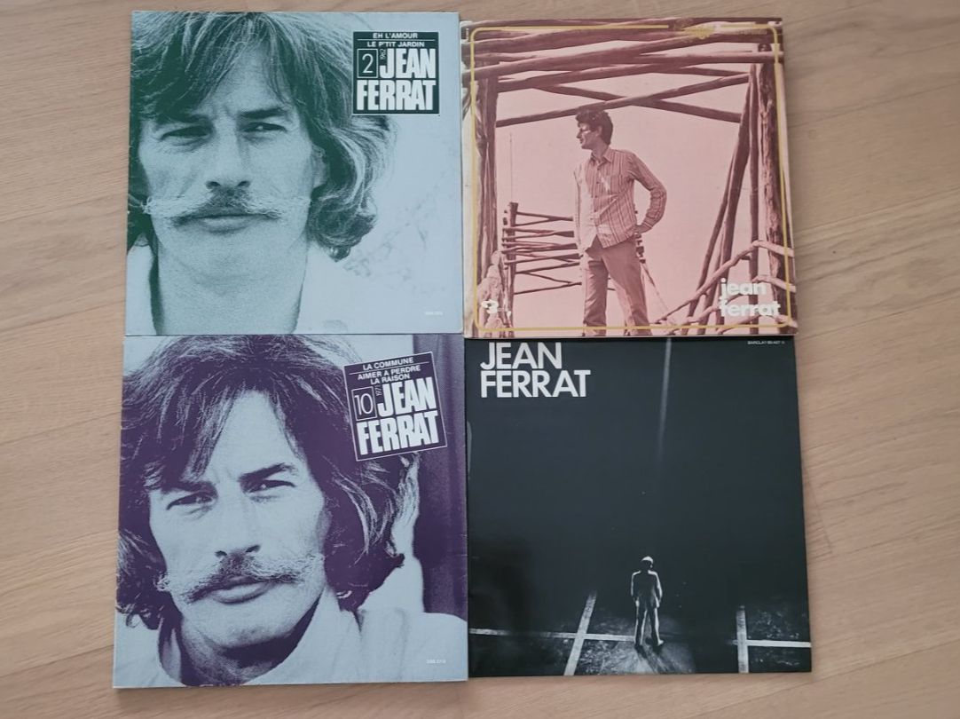 Dischi in vinile: 4 LP Jean Ferrat – Usato da Martigny venduto da MZ-67