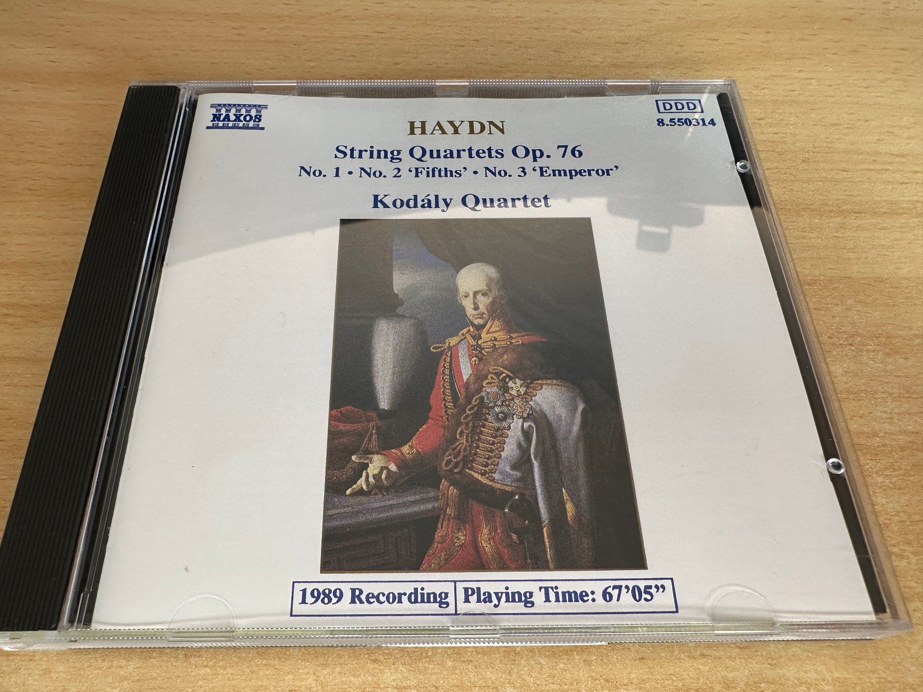 CD: C3 Haydn Kodály Quartet String Quartets Op. 76 (No. 1 • No. – Usato da Rikon im Tösstal venduto da Alpenmutz