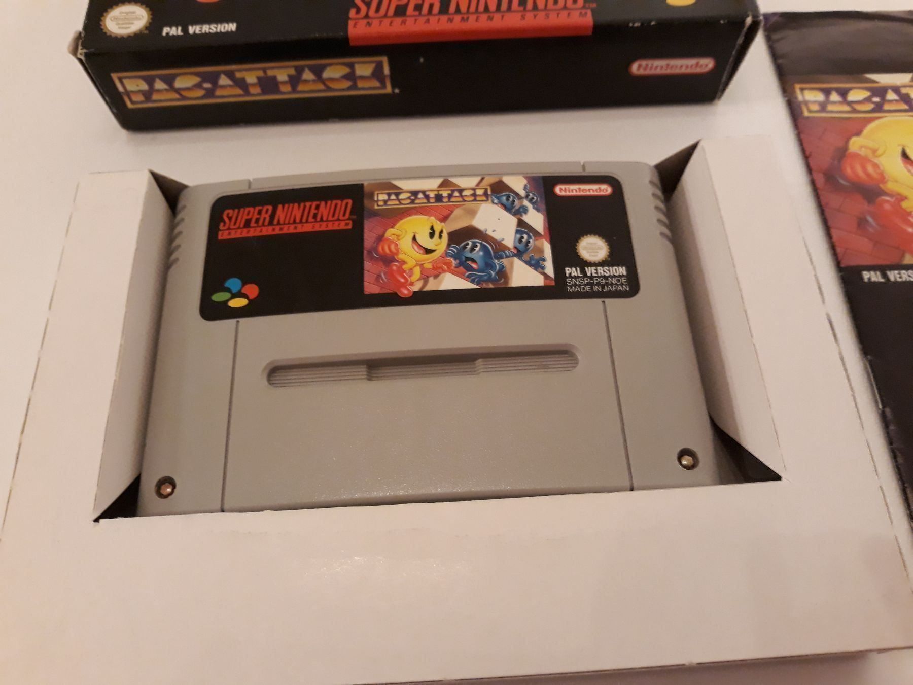 Giochi: Pac Attack Super Nintendo SNES OVP – Usato da Aarau venduto da Kaesekuchen2000 1