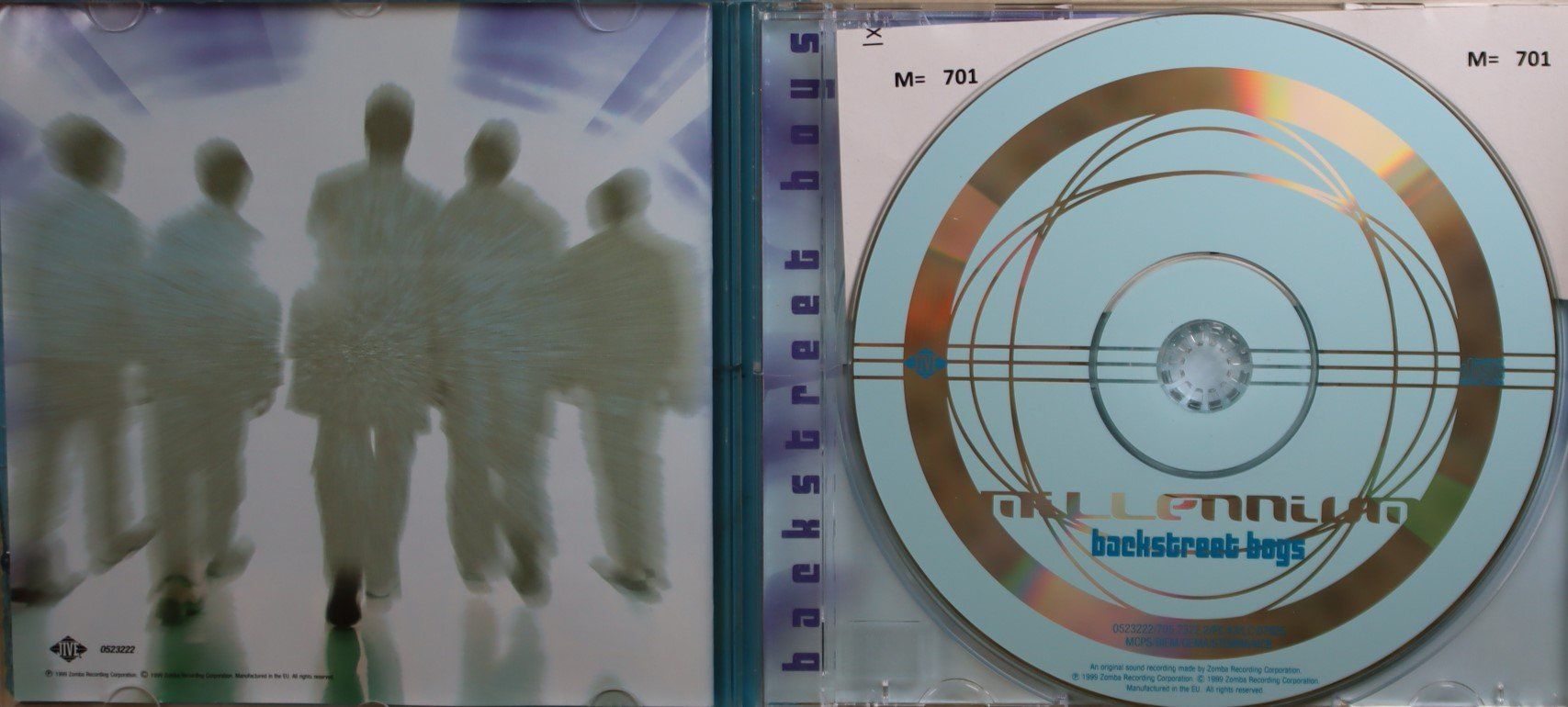 CDs: Backstreet Boys – Millennium – D'occasion à Luzern par CONTENTI 1