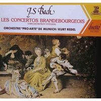 Bach Concertos Brandebourgeois Pro Arte Munich Kurt Redel 2x