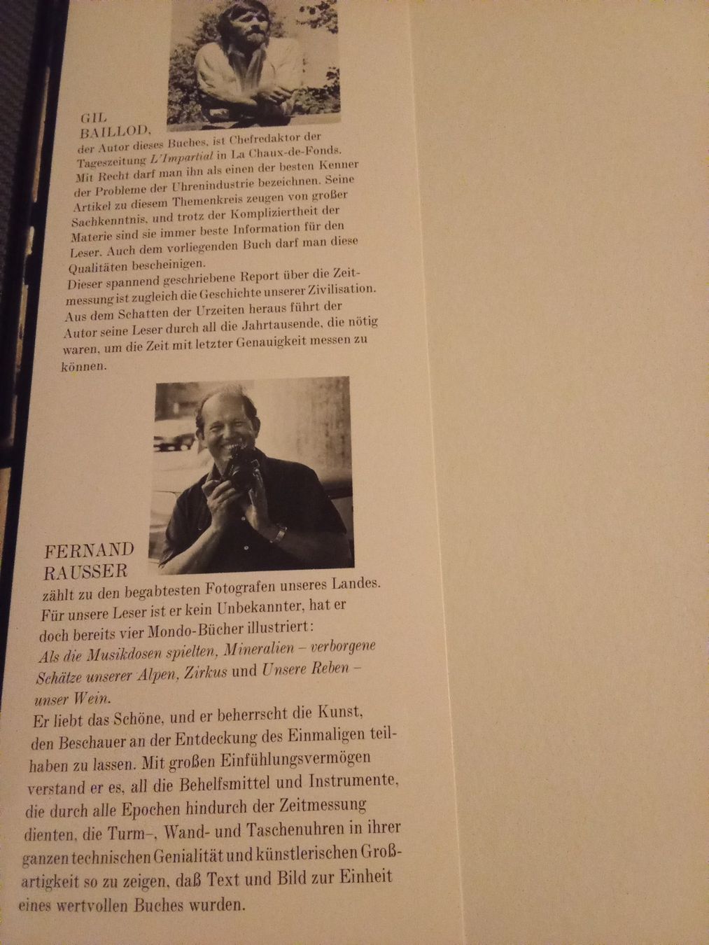 Libri: Gil Baillod - Die Geschichte der Zeitmessung – Usato da Remetschwil venduto da Privatflohmi 1