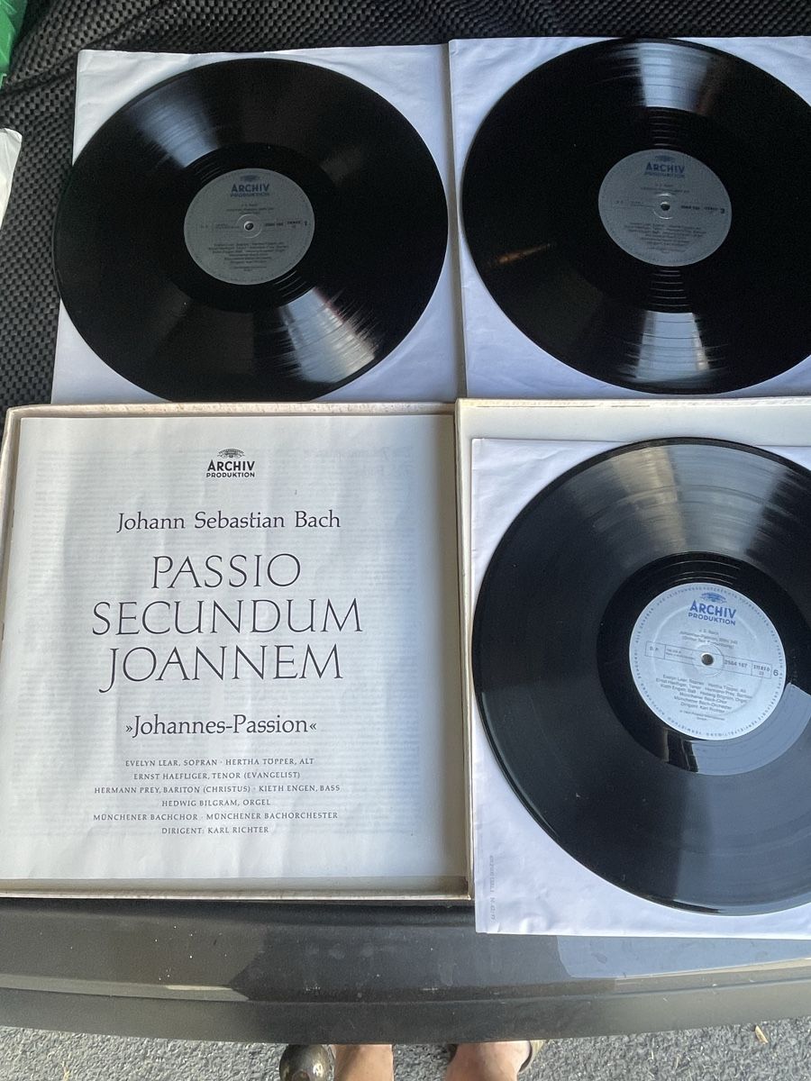 Dischi in vinile: Schallplatten johanes Sebastian Bach – Usato da Ibach venduto da brunnen55 4