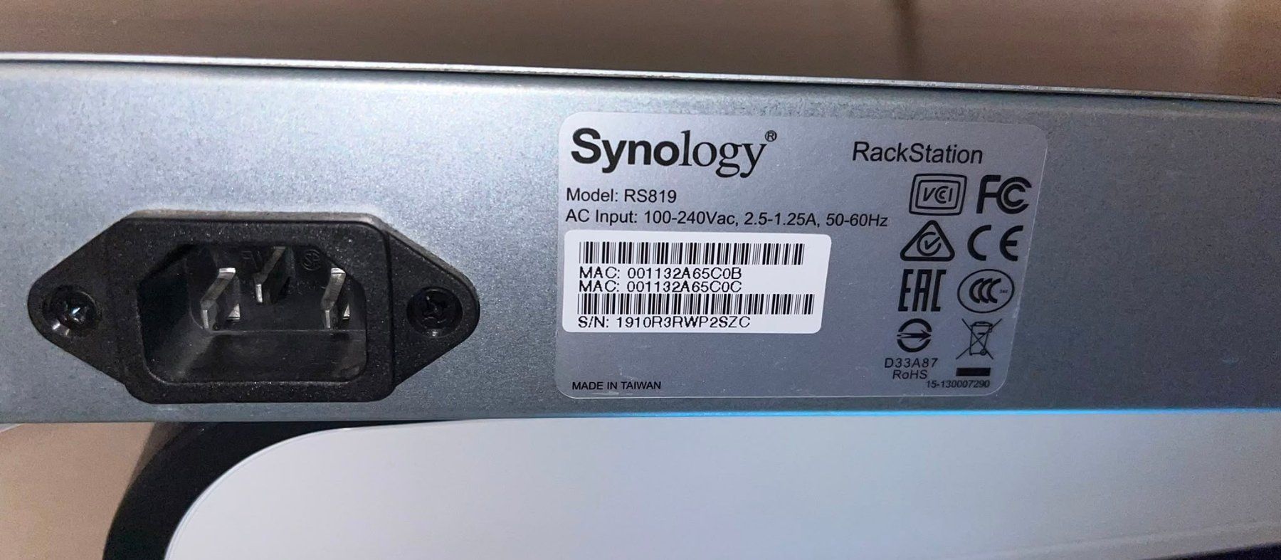 Synology Server: Synology Rackstation NAS RS819 – Usato da Hinteregg venduto da k-zumok 2