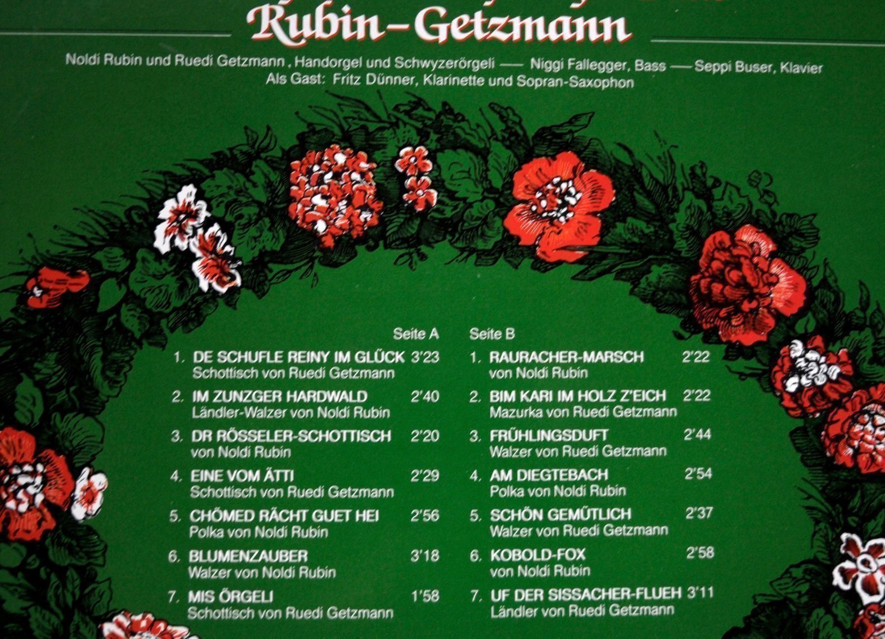 Dischi in vinile: Schwyzerörgeli Duett Rubin-Getzmann Us Eusem Gärtli LP TOP – Usato da Unterseen venduto da vinylmore 1