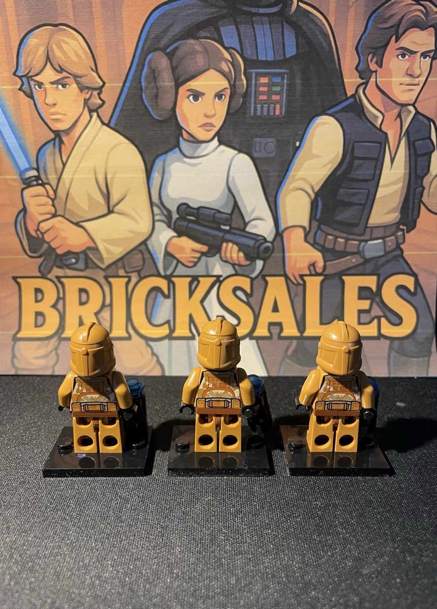 Star Wars Statuette: Star Wars Figur Geonosis Clone Trooper Figur Lego-Komp. – Nuovo (secondo la descrizione) da Zufikon venduto da BrickSales 2
