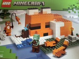 Die Fuchs Lodge Lego Minecraft 21178
