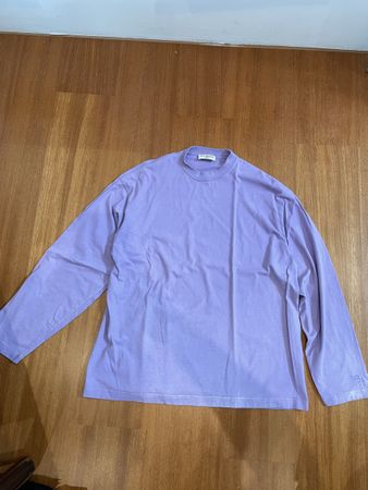 Balenciaga Longsleeve Unisex Lavendel, Gr. 2 (M) Top Zustand