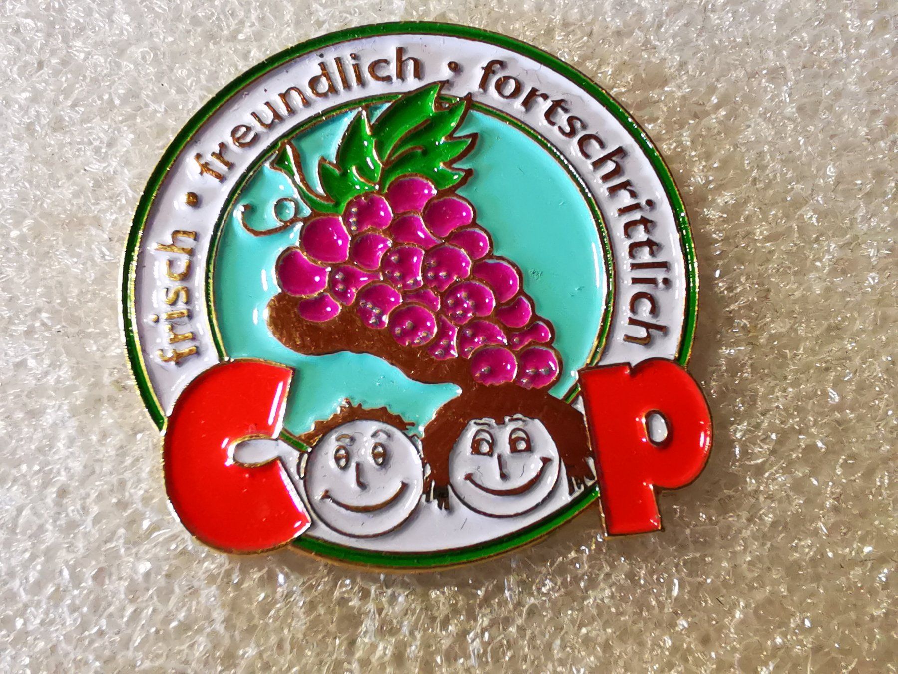 Placchette & Badge: Ansteckpin 199: Coop – Usato da Oppligen venduto da Pin-Fall-Shop