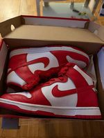 Nike dunk high university red