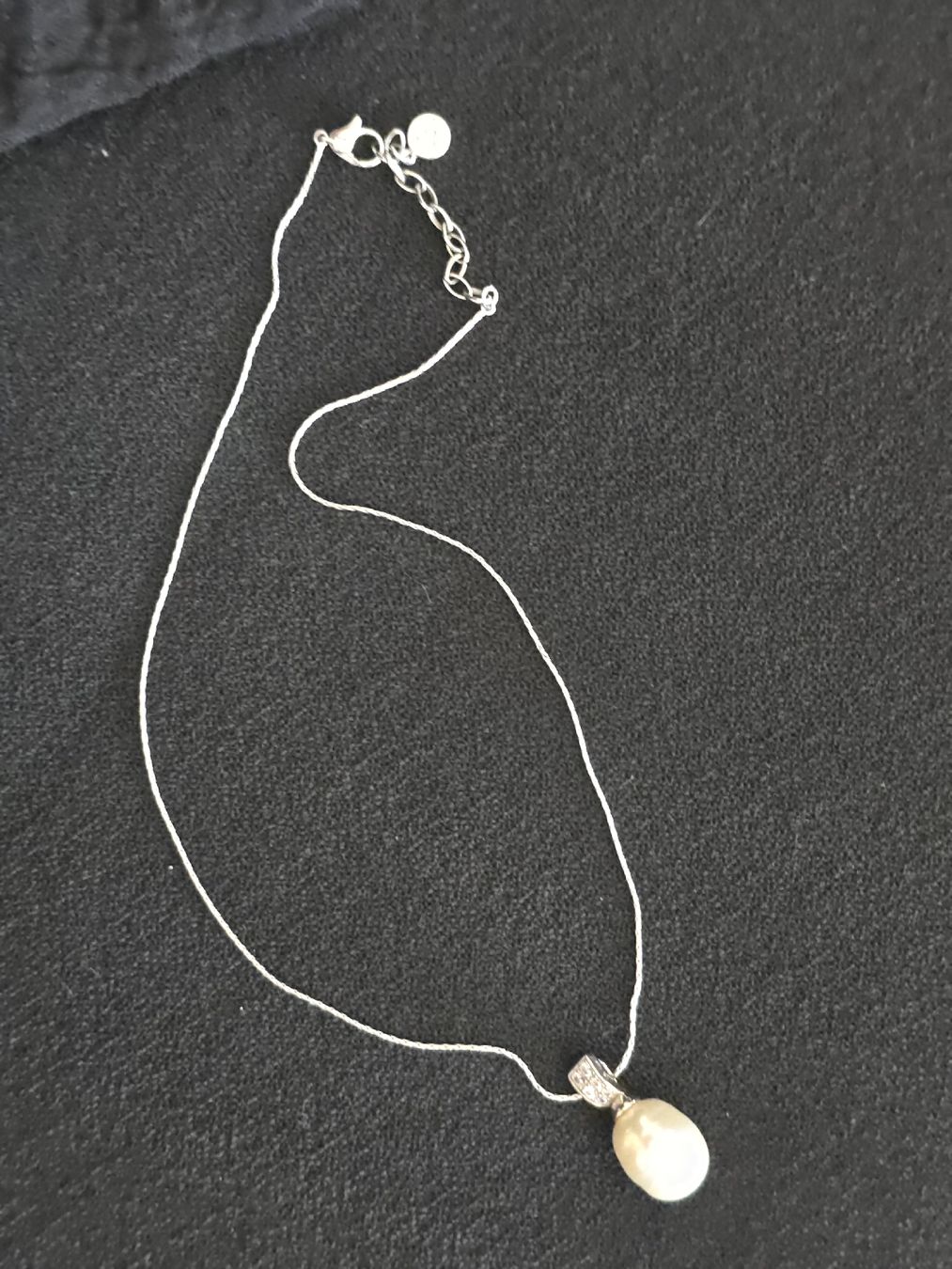 Ciondoli: Pendentif perle baroque et diamants argent 925 – Usato da Satigny venduto da Baazarbaron 3