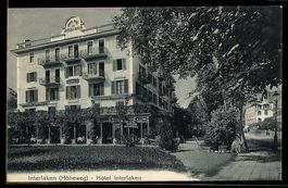 AK Interlaken, Hotel Interlaken, Höheweg
