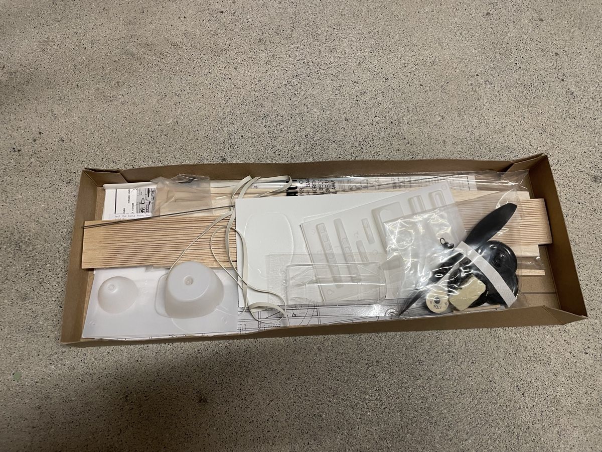 Kit di modellismo & Modellini statici: Messerschmitt BF109,Guillow Modellbausatz, NEU – Nuovo (secondo la descrizione) da Kriens venduto da horse_adi 2