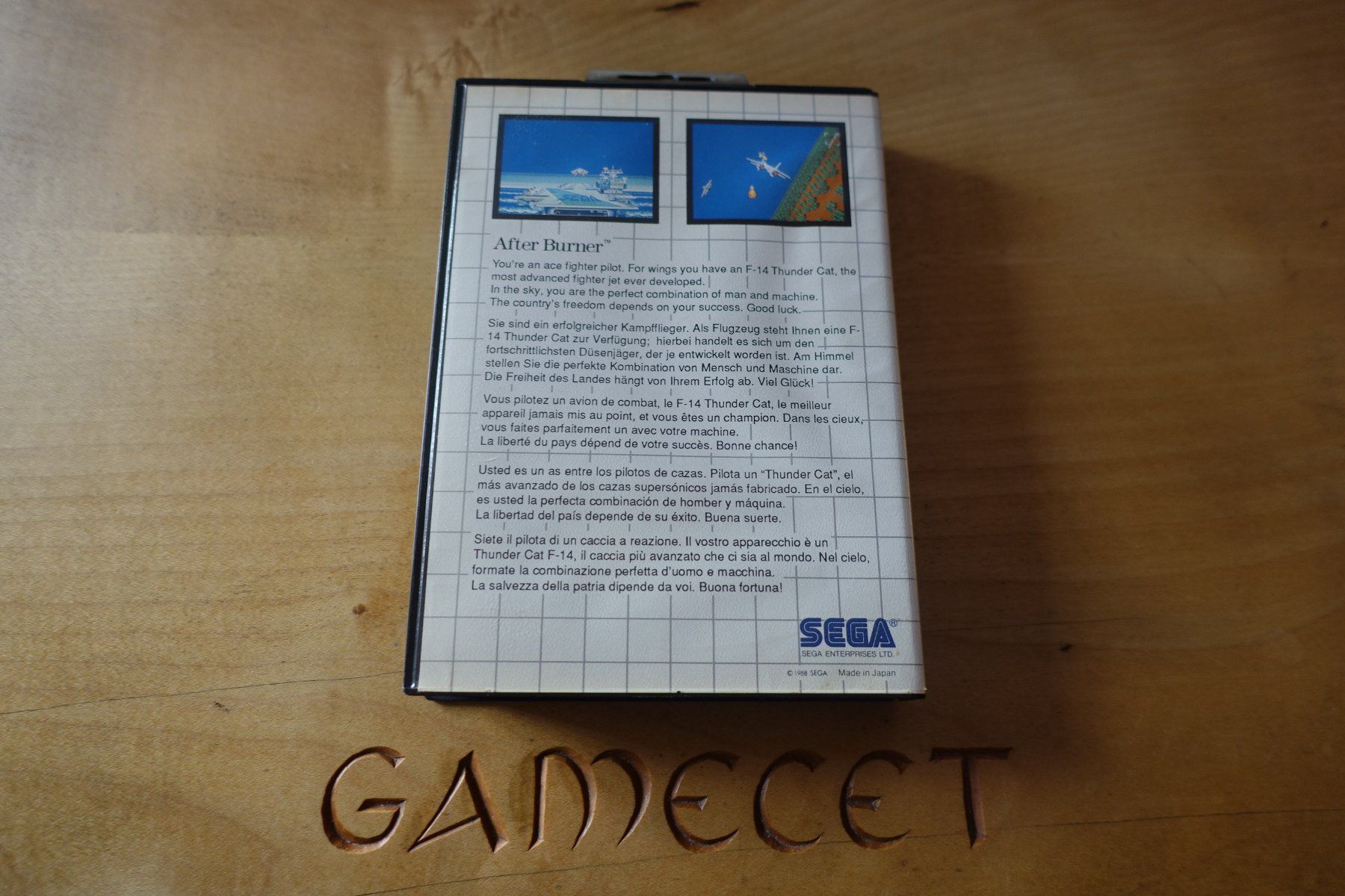 Sega Giochi: After Burner - Sega Master System – Usato da Steinach venduto da Gamecet 2