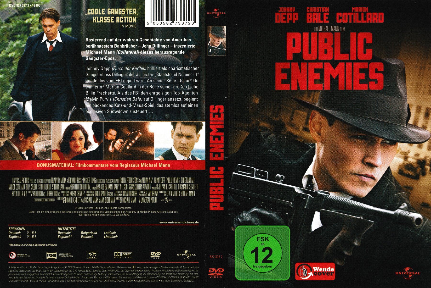 Tutti i DVDs: DVD - Public Enemies – Usato da Langnau am Albis venduto da MediaRescuerKeLoX