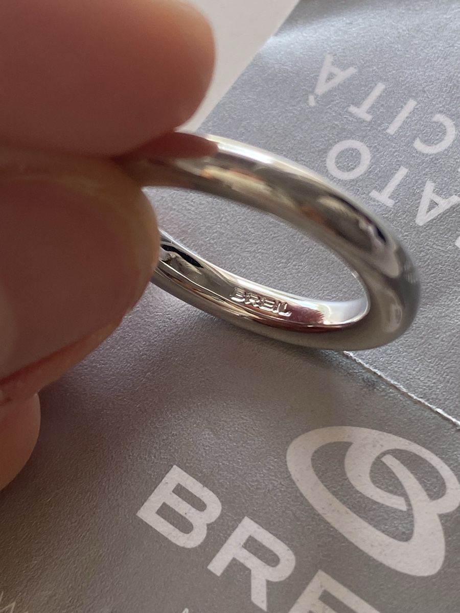 Breil Anelli: BREIL Edelstahl Silberne Ring – Nuovo (secondo la descrizione) da Givisiez venduto da dor_xb9k 3