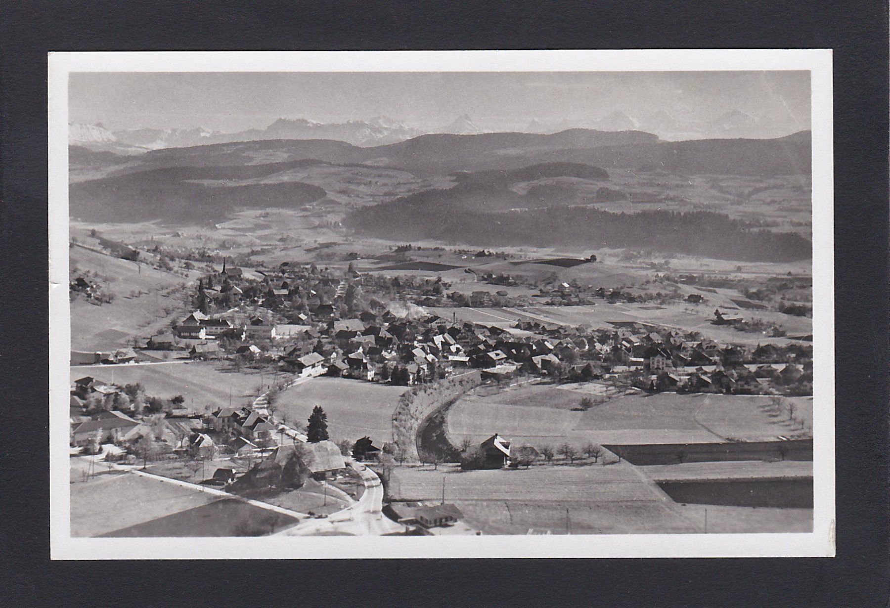 Cartoline postali: GROSSHÖCHSTETTEN - Flugaufnahme – Usato da Reiden venduto da cinfis