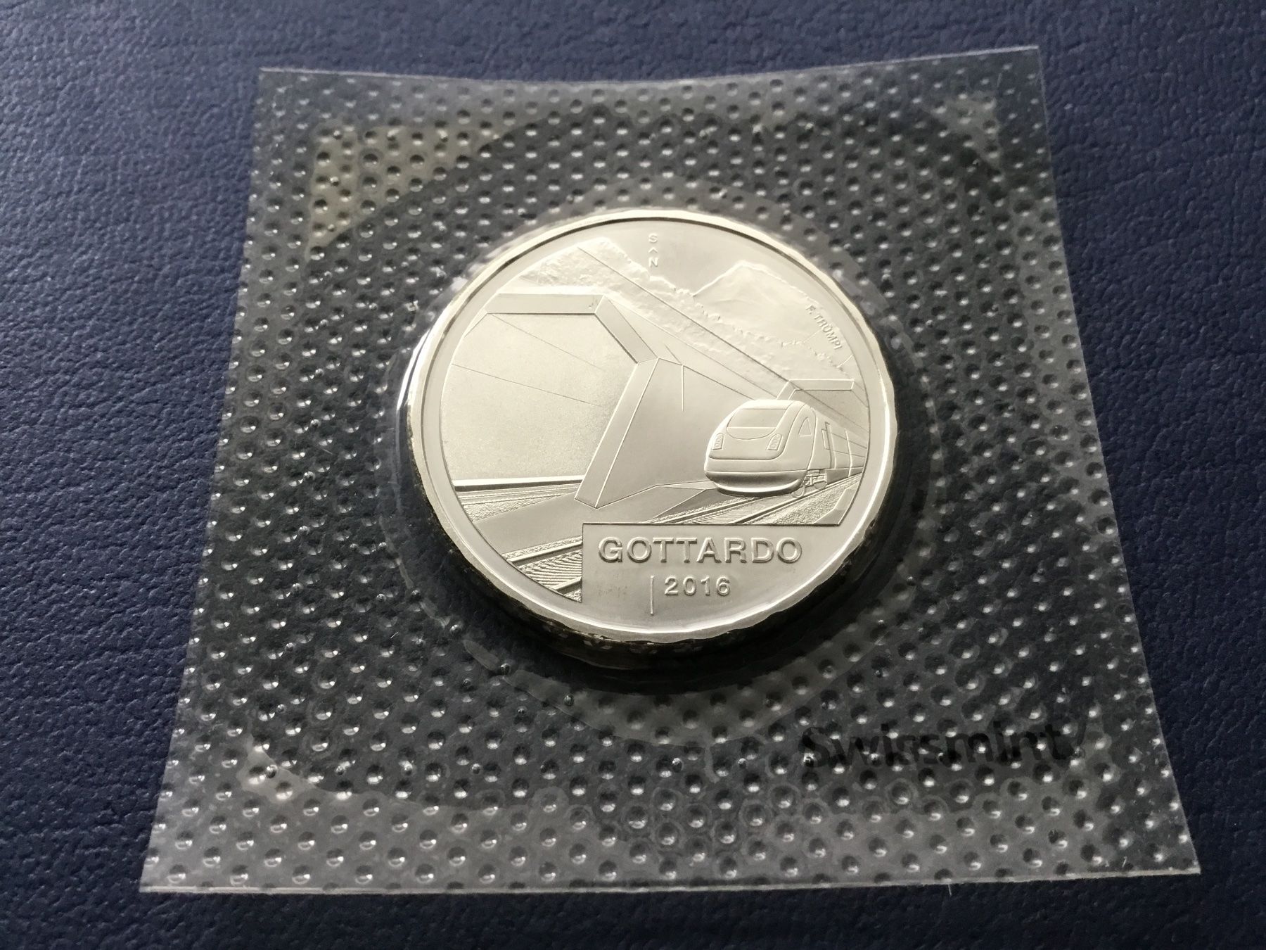 Alle Münzen: 20 Franken Silbermünze GOTTHARD 2016 Stgl – Neu und originalverpackt aus St. Margrethen SG von alfapeugeot10 2