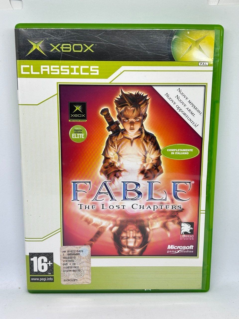Microsoft Jeux: Fable: The Lost Chapters - Original Xbox – D'occasion à Giubiasco par LorisVale
