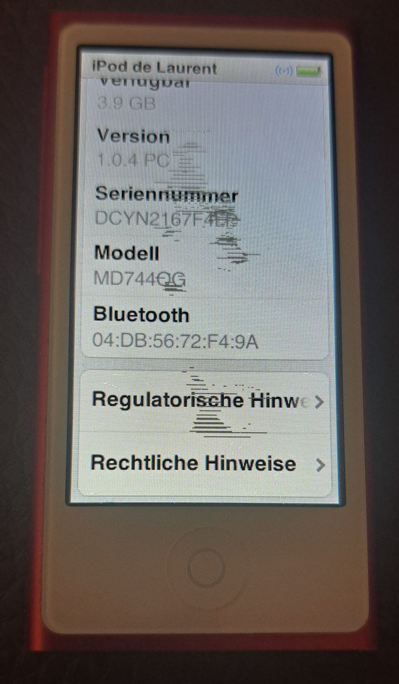 Apple Tragbarer Mediaplayer: ipod Modell A1446 16GB mit USB – Gebraucht aus Biel/Bienne von Sasha4u 1