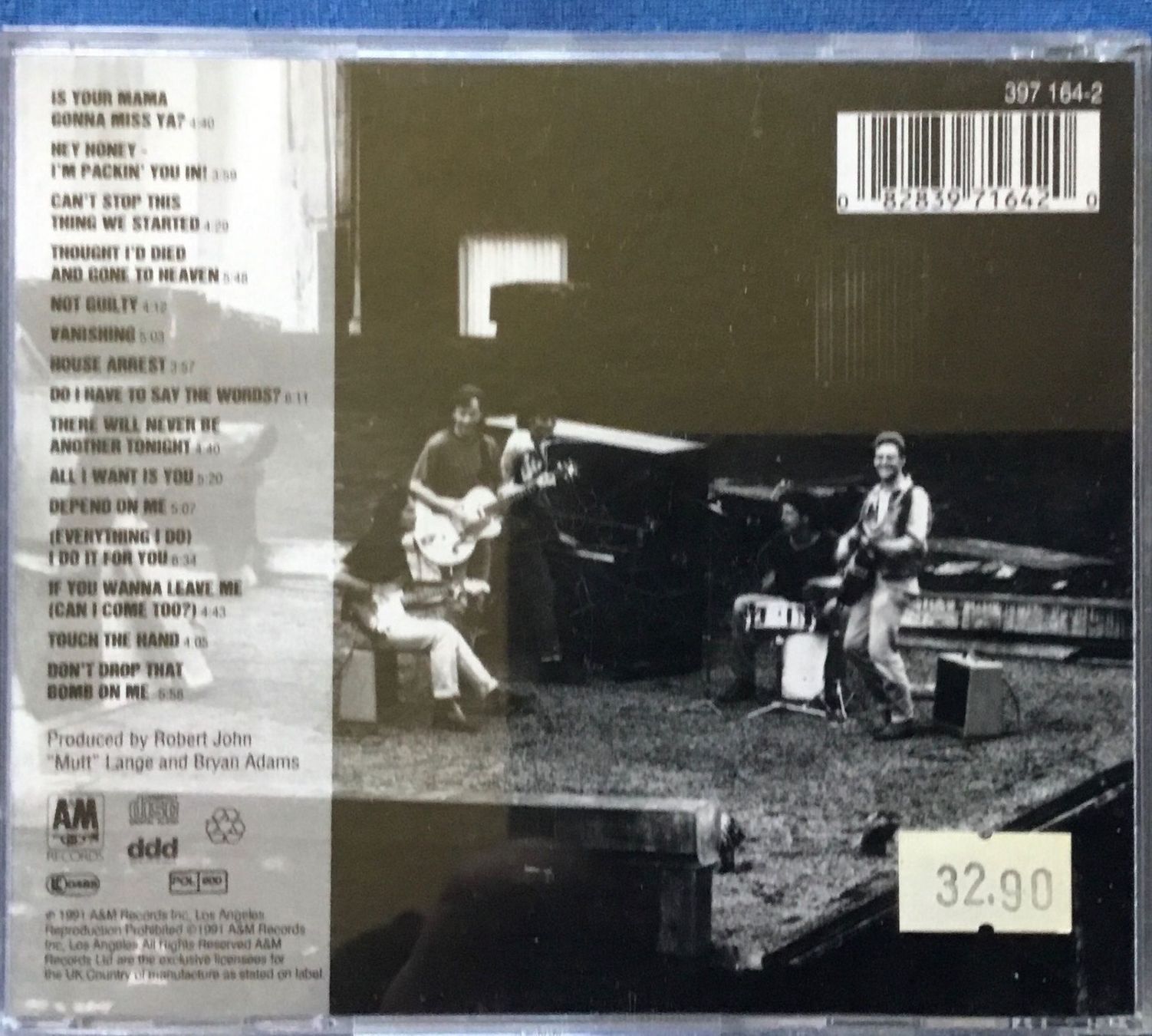CD: (CD)Brian Adams-Waking up the Neighbours – Usato da Serneus venduto da kowalsky1 1
