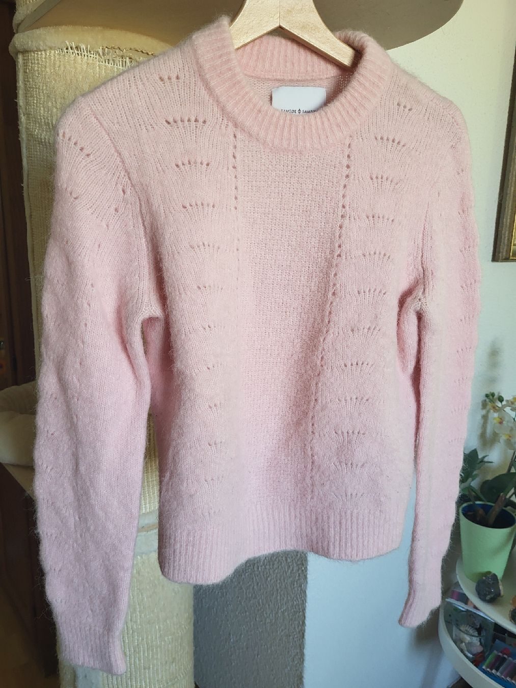 Pullover & Sweatshirts: Damen Pullover rosa Strickmuster neuwertig – Neu (gemäss Beschreibung) aus Winterthur von rab_tr8n 3