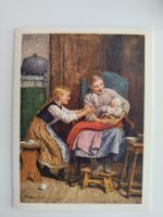 Glückwunschkarte von Albert Anker! Pro infirmis Zürich alt