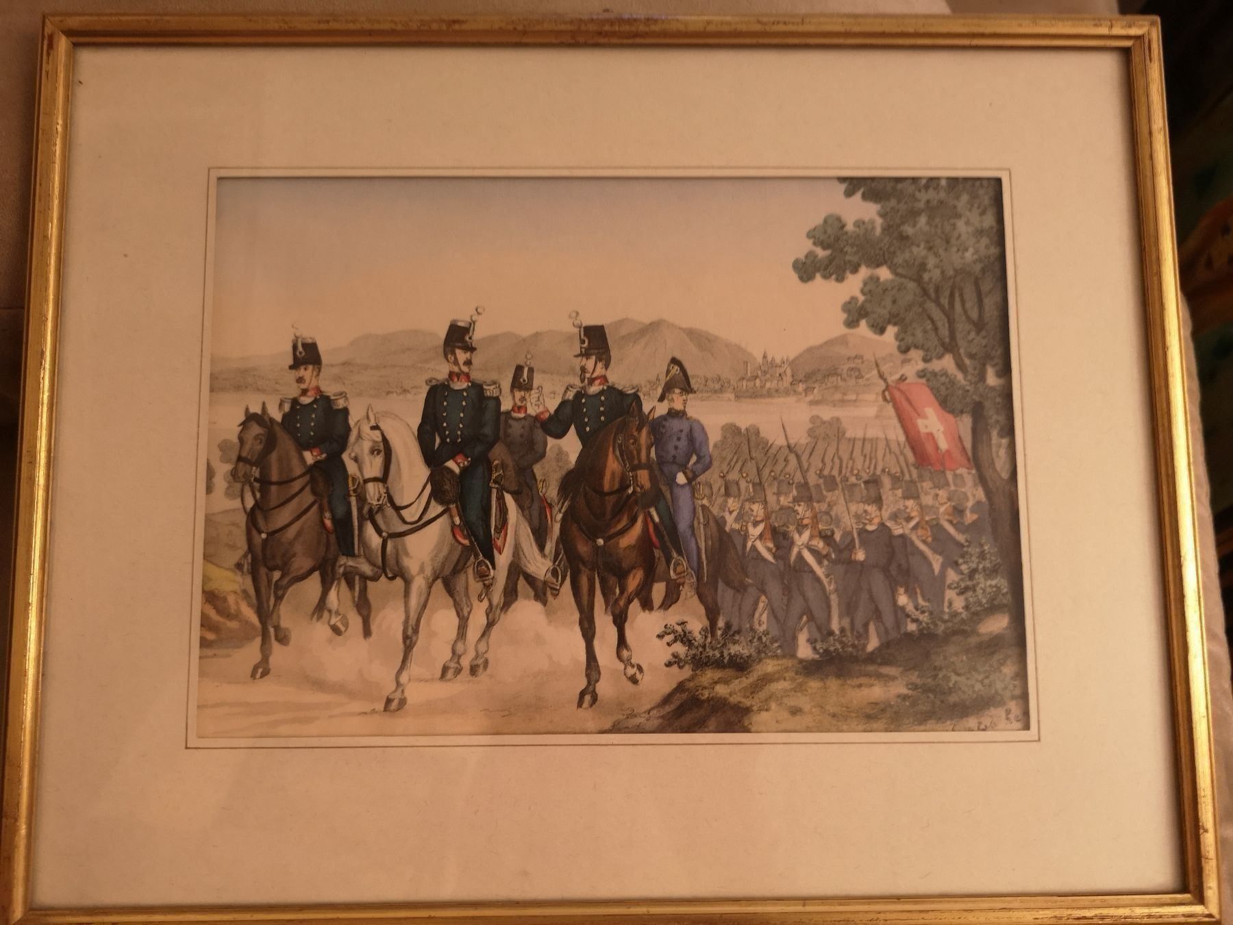 Gemälde: ALBERT VON ESCHER (1833-1905) Signé – Gebraucht aus Genève von Qanil77 1