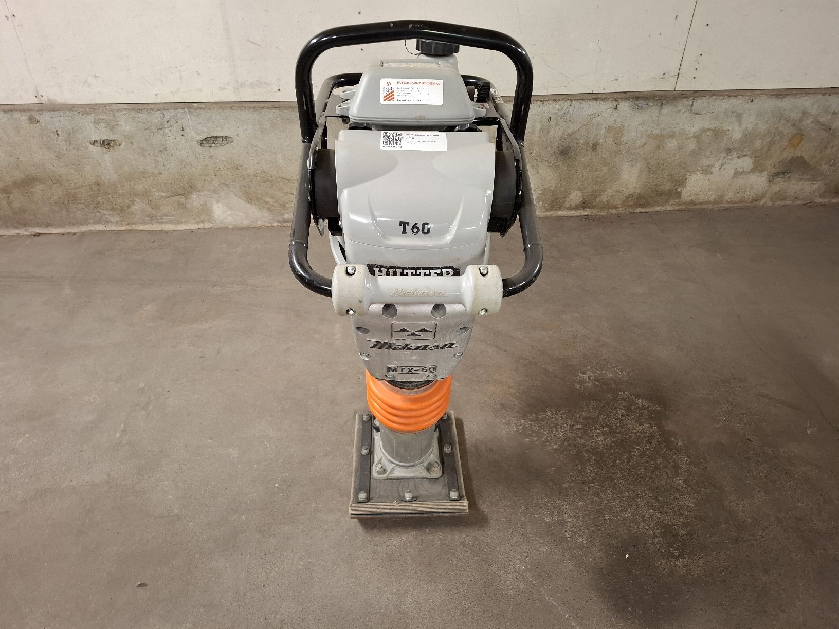 Hutter Toutes les machines: Grabenstampfer Hutter Mikasa T60 – D'occasion à Höchstetten par Kimi17417 1