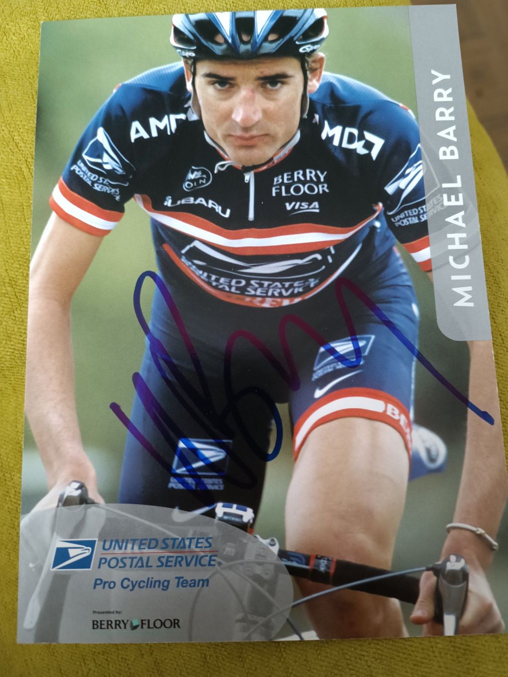 Autographes: Michael Barry - Rad – D'occasion à Menziken par Artographs