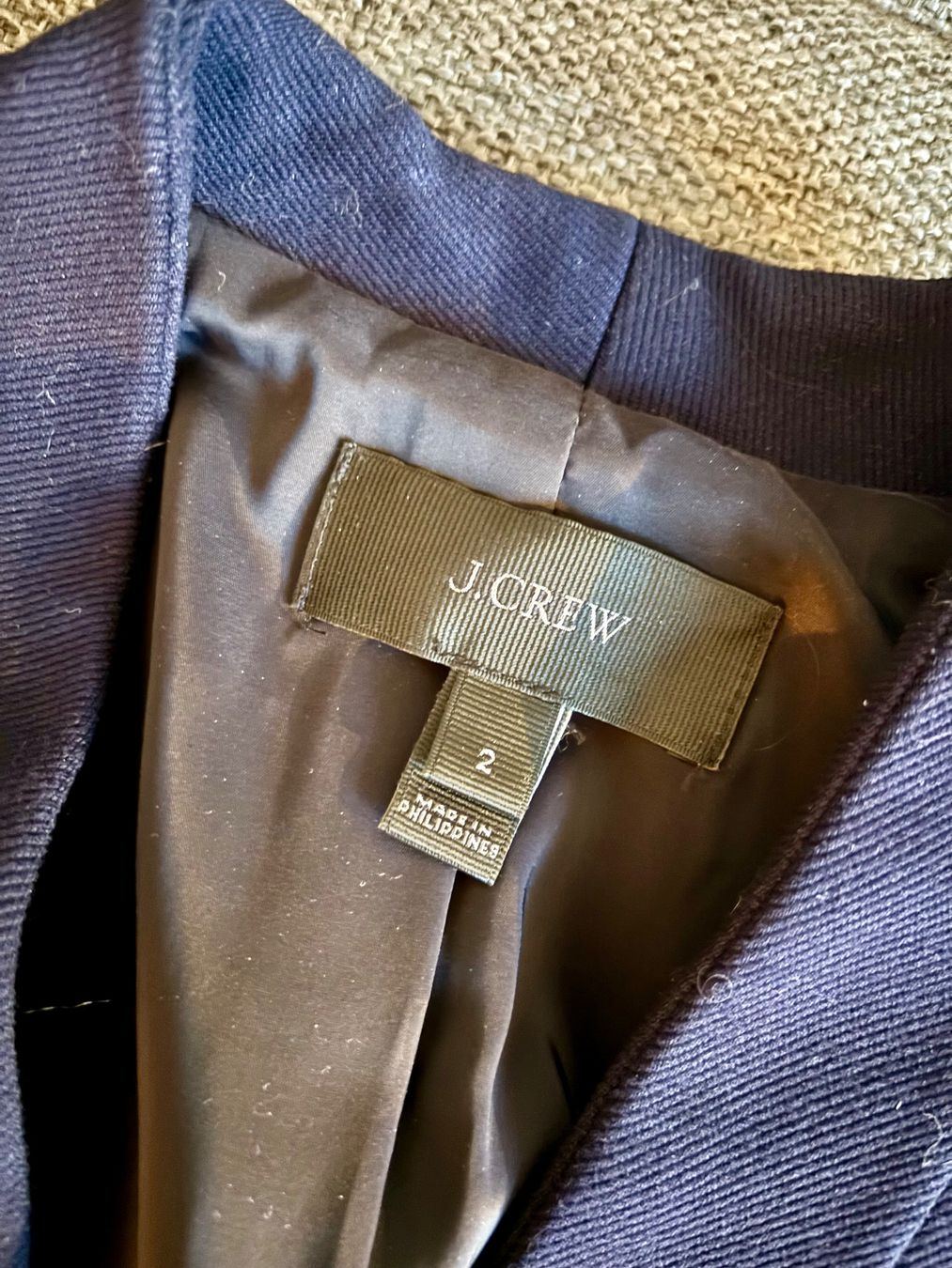 J.Crew Giacche: Navy Blue Blazer Size 34 | brand: J Crew – Usato da Zürich venduto da cha_jz8q 4