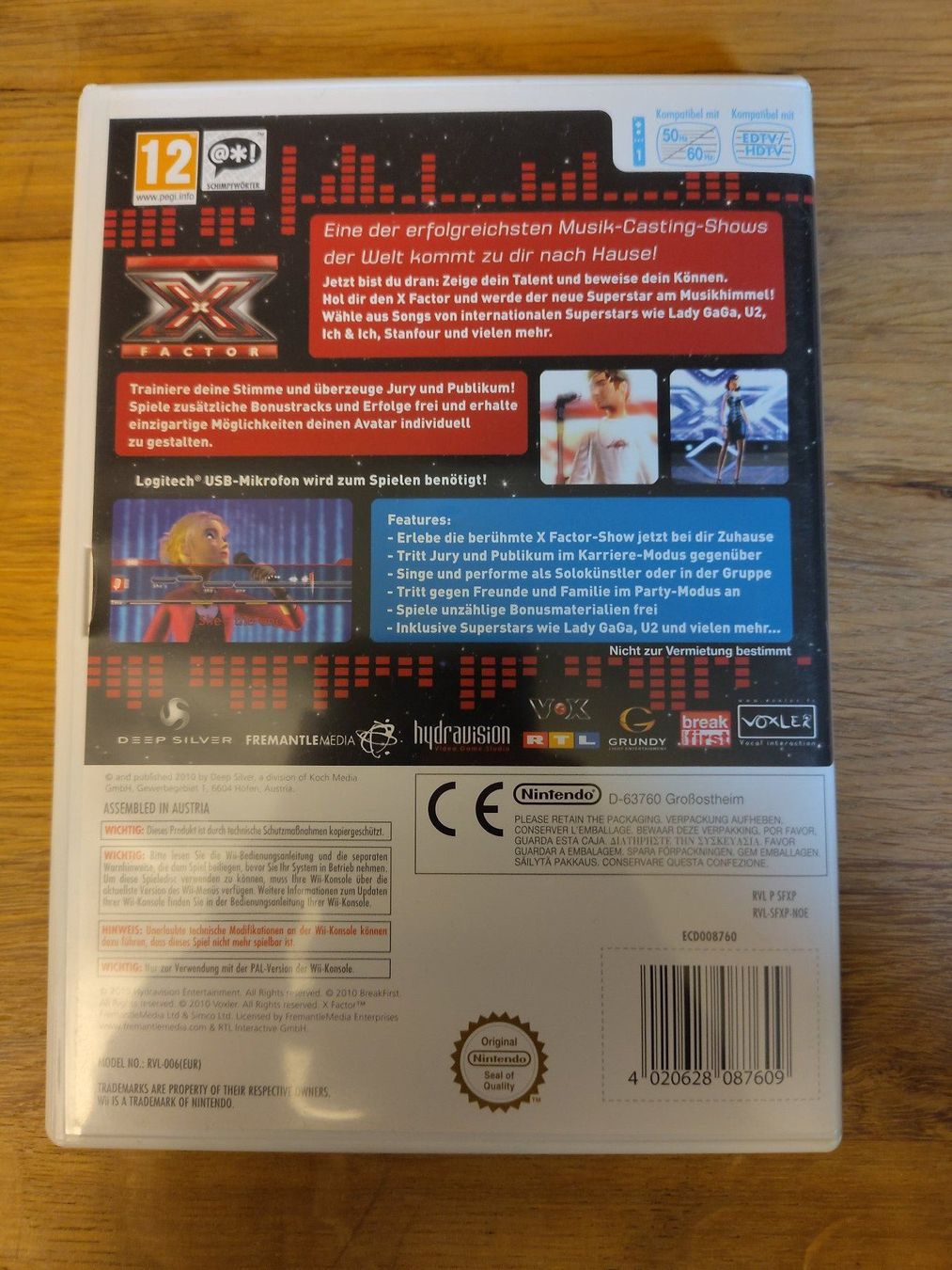 Nintendo Giochi: X-Factor - Nintendo Wii – Usato da Kloten venduto da SuperRetroPixels 1
