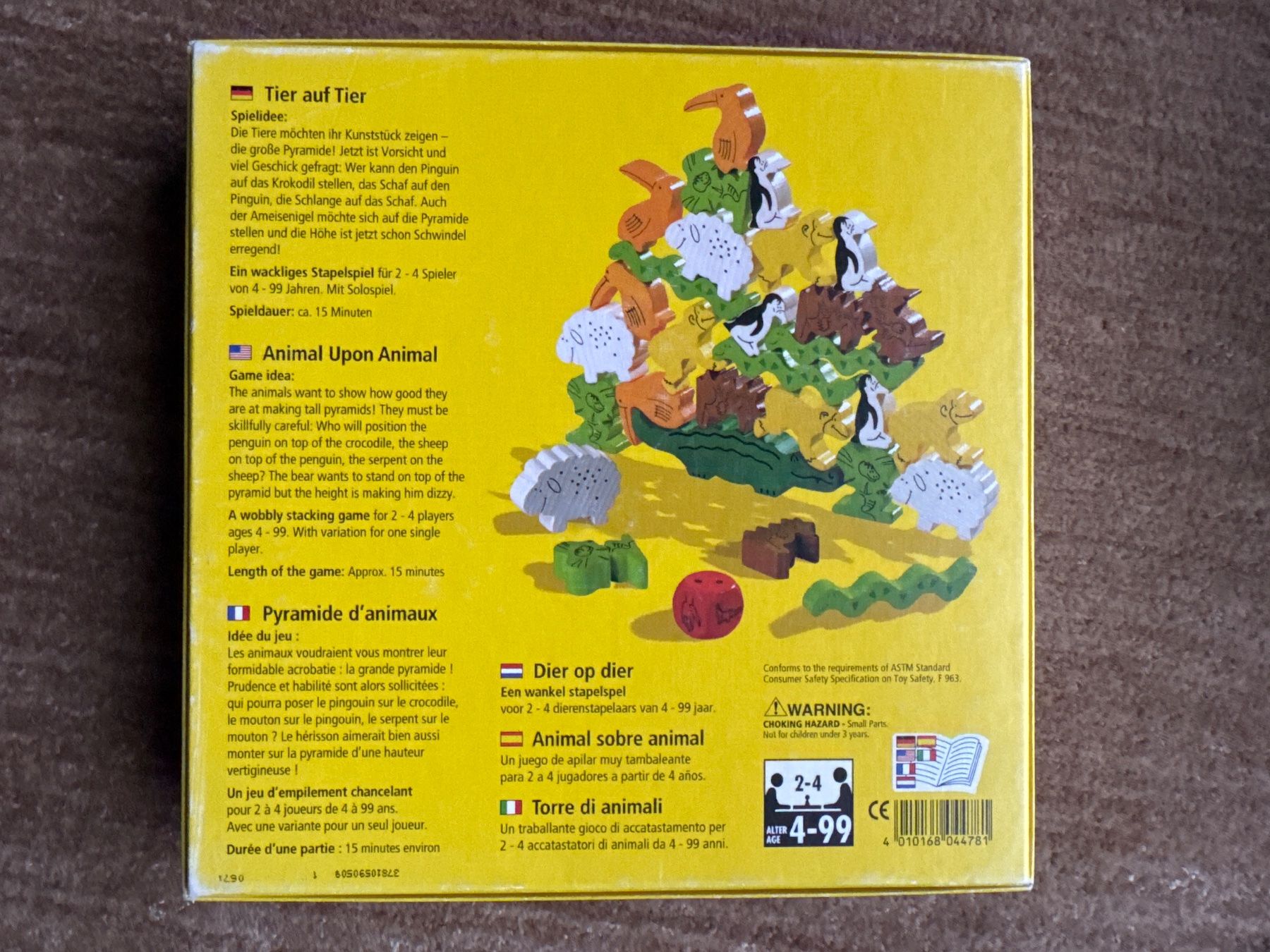 Haba Giochi: HABA - Tier auf Tier – Usato da Aarau venduto da Kilauea 1