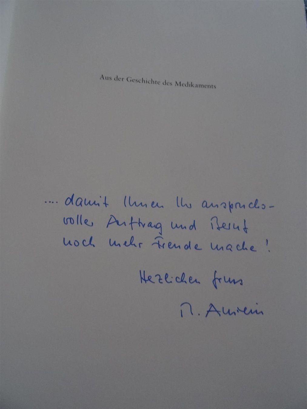 Libri: Aus der Geschichte des Medikaments Roche – Usato da Lupfig venduto da Buerkli20 3