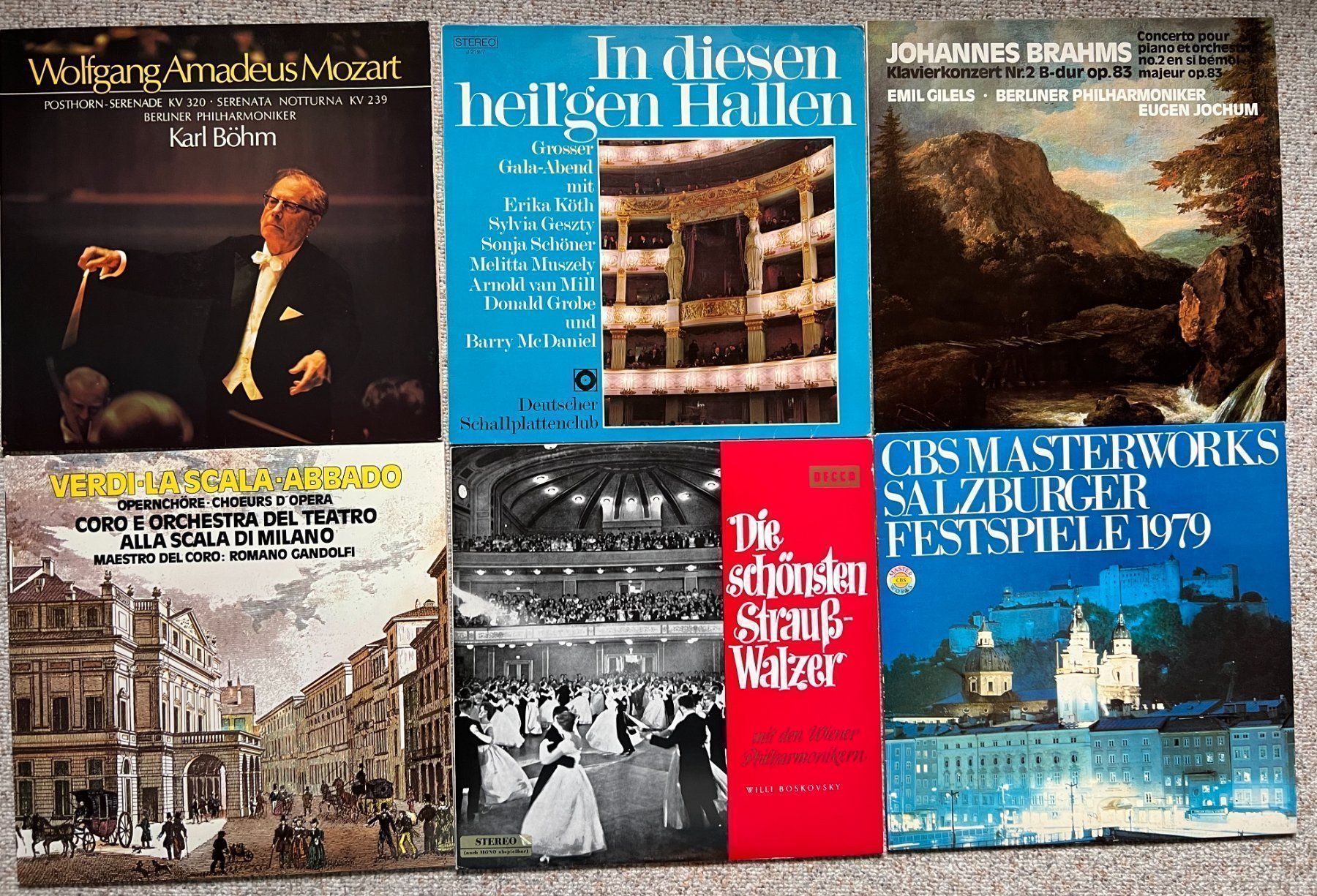 Dischi in vinile: SET MIT 12 LPs Martha Argerich Emil Gilels – Usato da Unterseen venduto da vinylmore