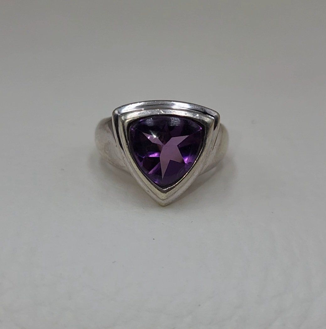 Anelli: Gold 375 Ring Mit Amethyst – Usato da Wald ZH venduto da Dasilver 3