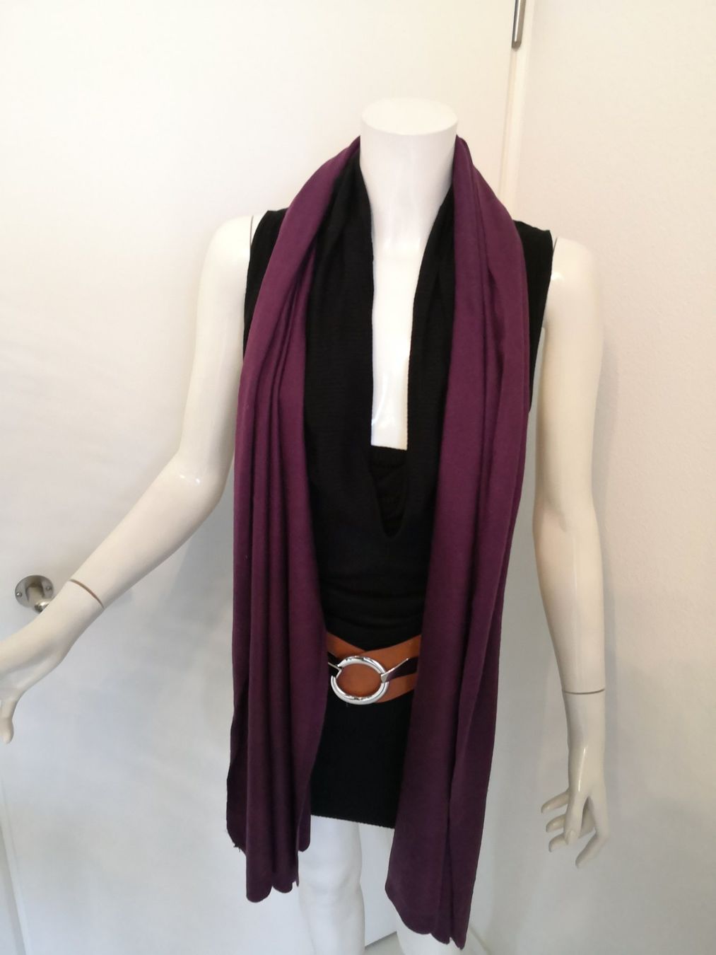 Foulards, Tücher & Schals: 🤩SCHAL WEICH VIOLET – Gebraucht aus Olten von Naja-Twins-Twins 7