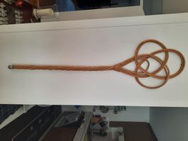 Originaler Teppichklopfer, Handarbeit, Vintage Zustand