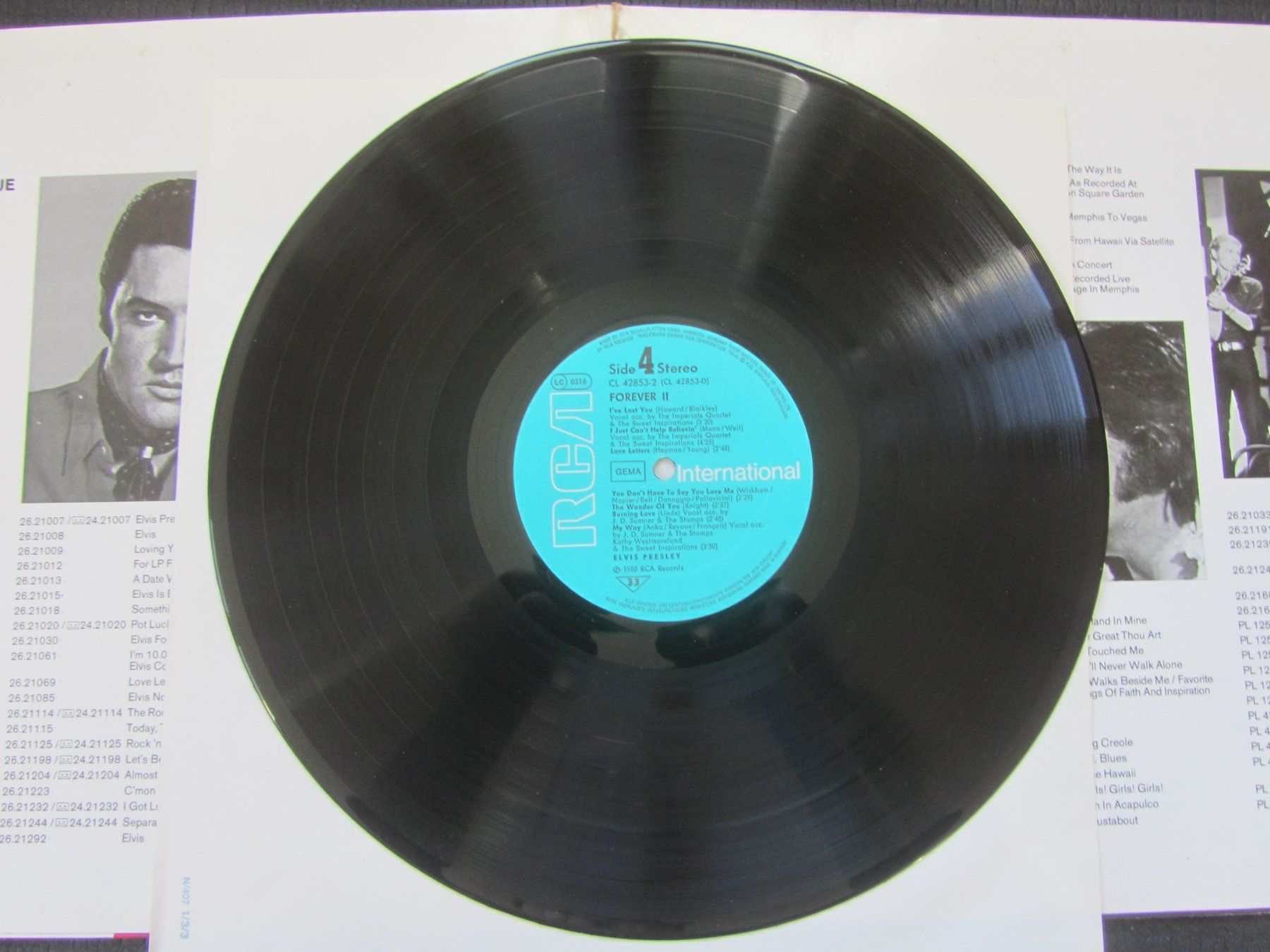 Dischi in vinile: ELVIS Forever Volume 2 / Doppel LP – Usato da Seengen venduto da mikelele 6