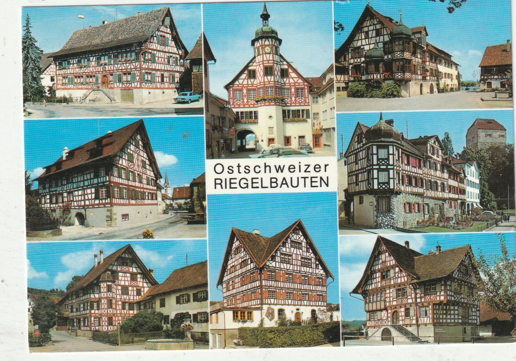 Cartes postales: Ostschweizer Riegelbauten – D'occasion à Lumbrein par made02
