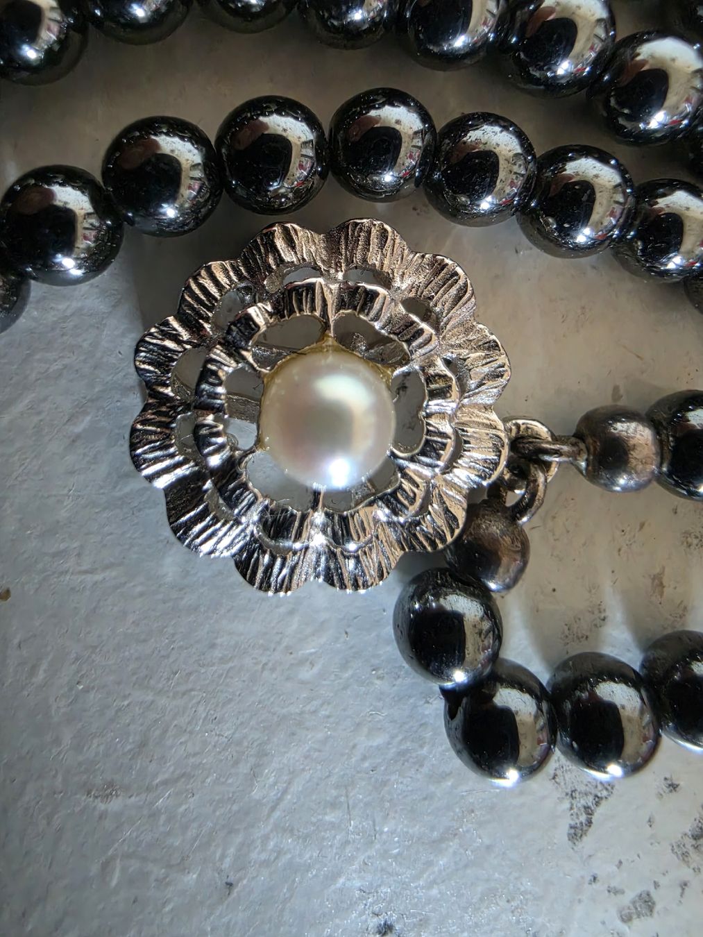 Ketten: Collier de perles cultivées + d'eau douce  – Neu (gemäss Beschreibung) aus Neuchâtel von e57_h6y5 3