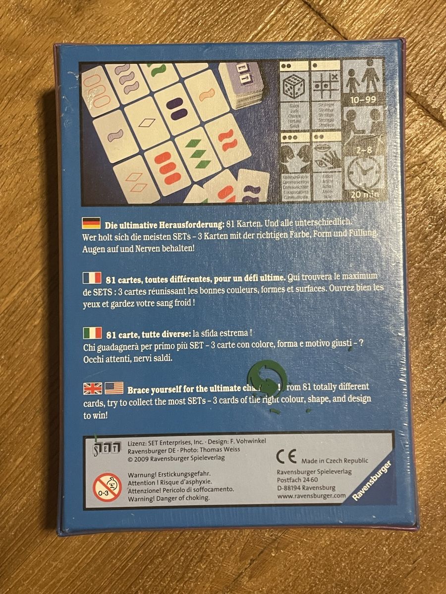 Jeux: Kartenspiel SET – Neuf (Voir description) à Muttenz par Anonym591 1