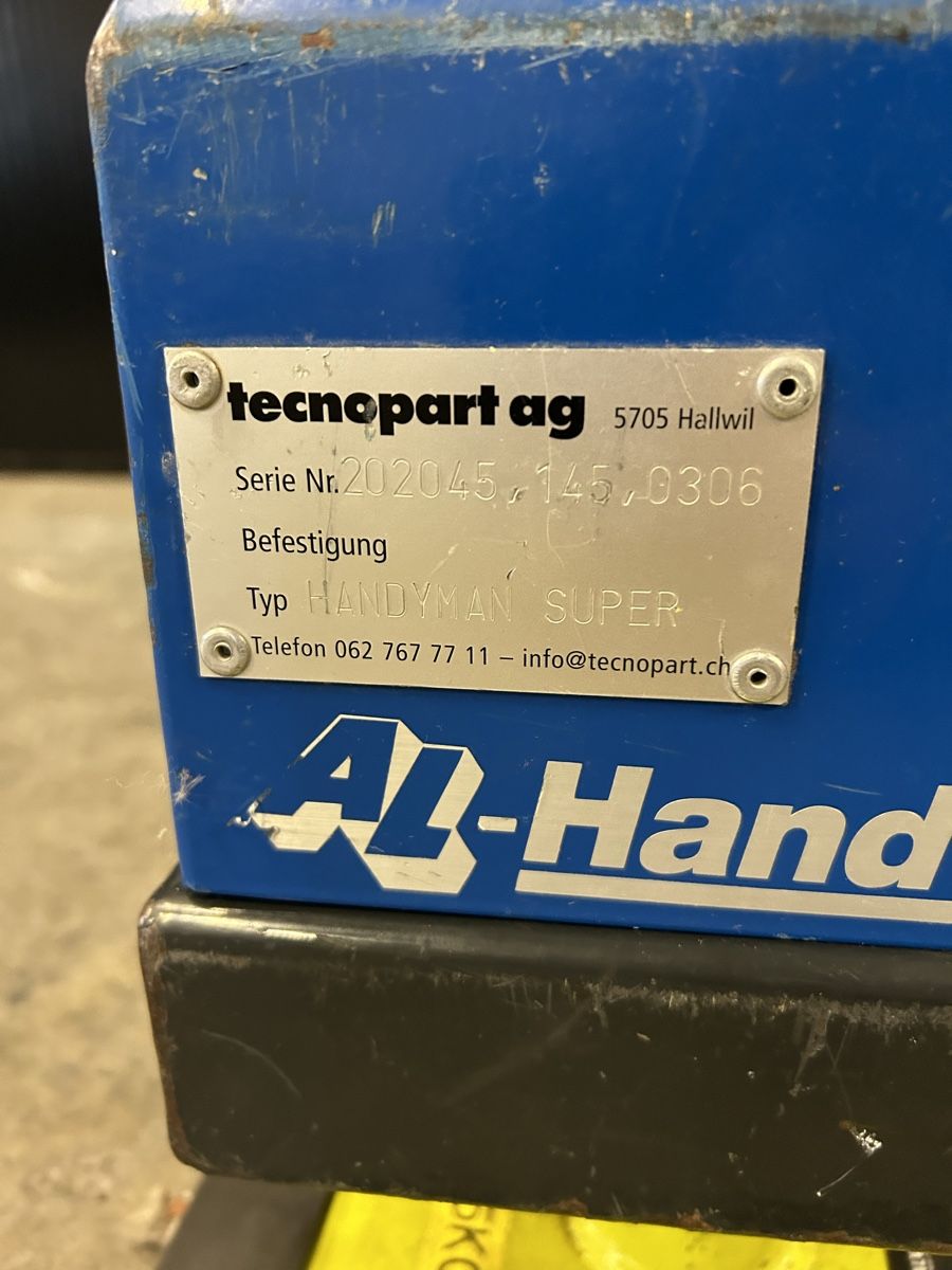 Alle Maschinen: Platten Heber Vakuum alvac handyman – Gebraucht aus bäretswil von doser25 3