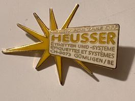 1 Pin Heusser Etiketten & -Systeme Gümligen
