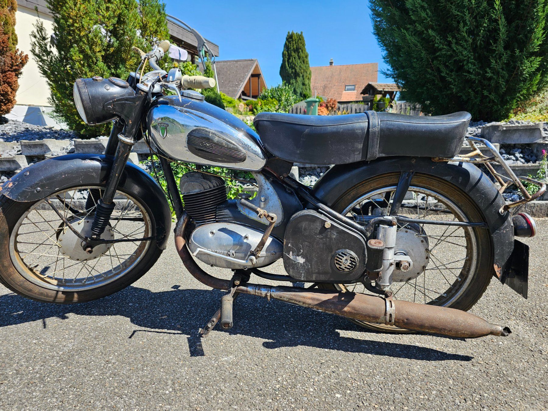 Strada: Dkw RT175 Bj1954 Scheunenfund – Usato da Wynau venduto da Bastel87 1