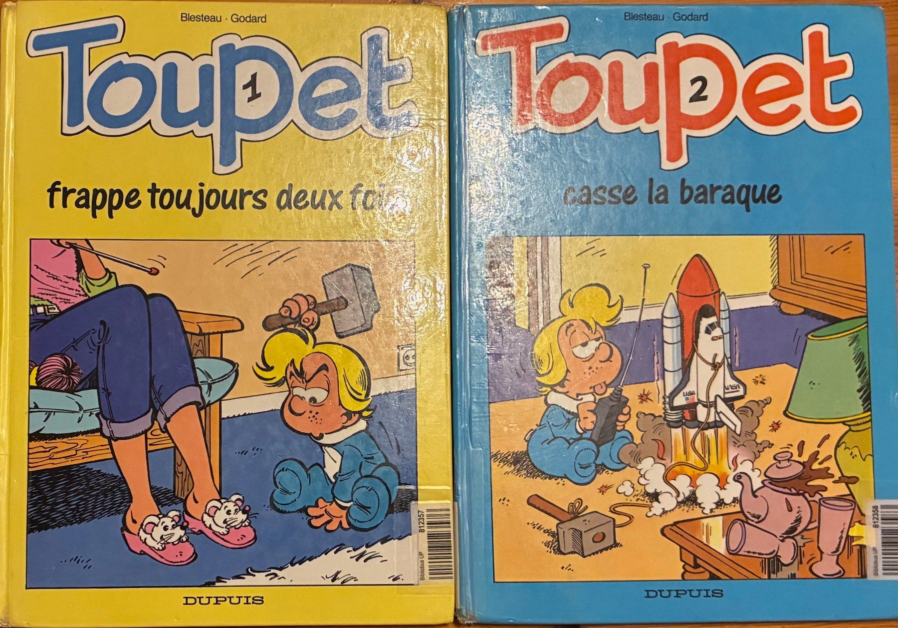 Fumetti: série complète de BDS "Toupet" – Usato da Moutier venduto da Lebaladin63 1