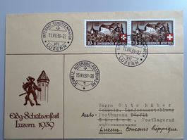 1939 Int. Schützenmatch Luzern B2 im Paar