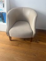 Eleganter Sessel in Beige/Braun